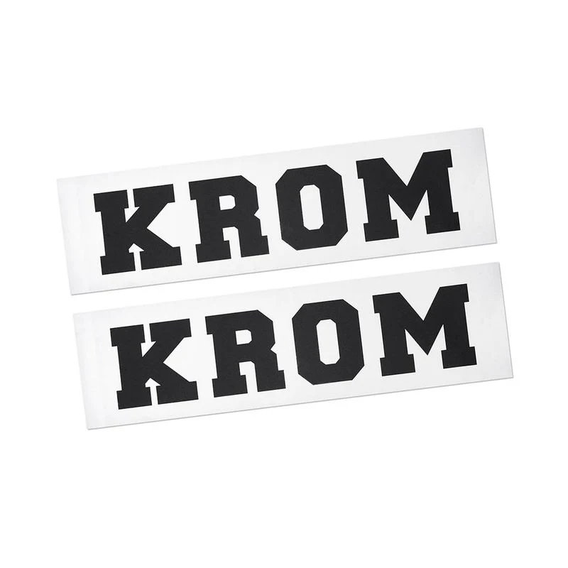 Krom Kendama Silver Sticker Pack - Image 3