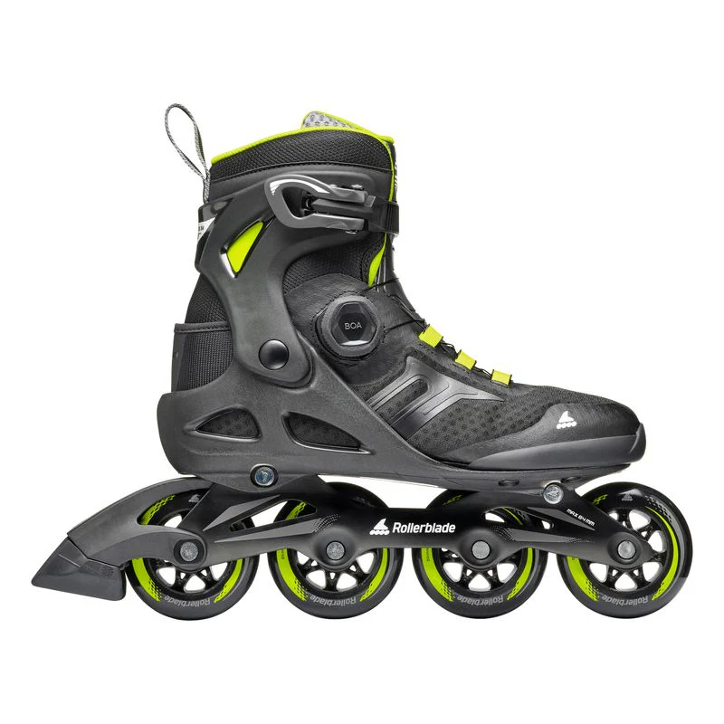 Rollerblade Macroblade 84 BOA black/lime - Image 3
