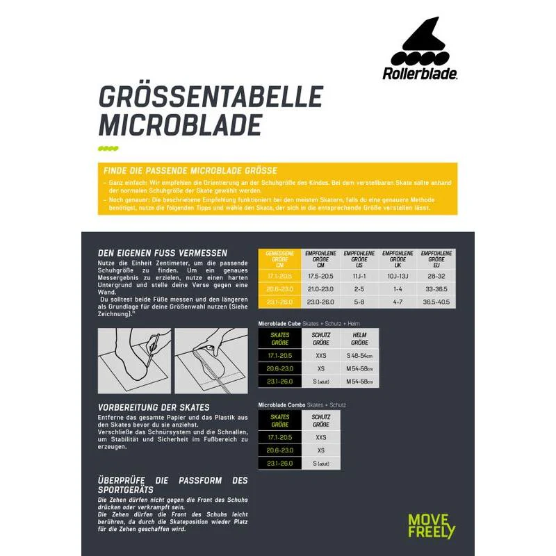 Rollerblade Skates Microblade black/white - Image 7