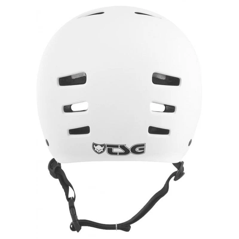 TSG Helm Evolution Solid Colors Satin White - Image 4